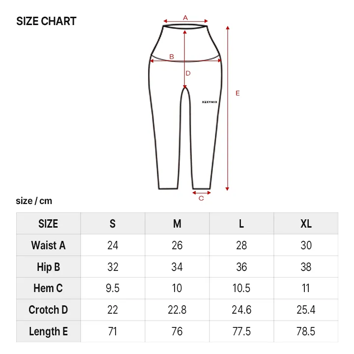 [1 1] Black Label 360N 8.5" Leggings
