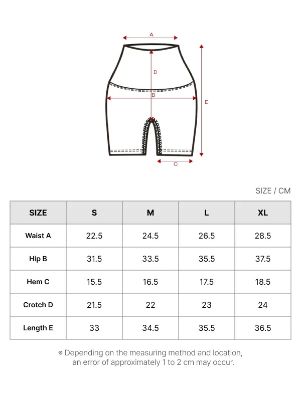 [1 1] XELLA? Intension 3 Biker Shorts