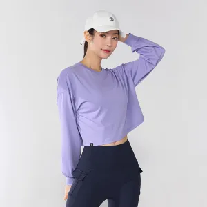 [1 1]Cool Touch Light Cover-up Long Sleeve