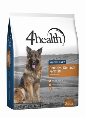 4health Special Care Sensitive Stomach Formula Adult Dry Dog Food, 25 lb.