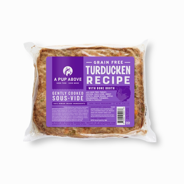 A Pup Above Frozen Turducken