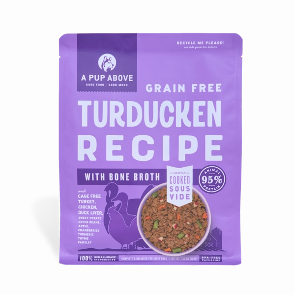A Pup Above Frozen Turducken
