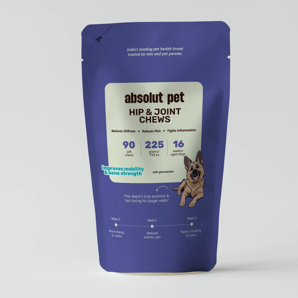Absolut Pet Hip and Joint Care Dog Supplement