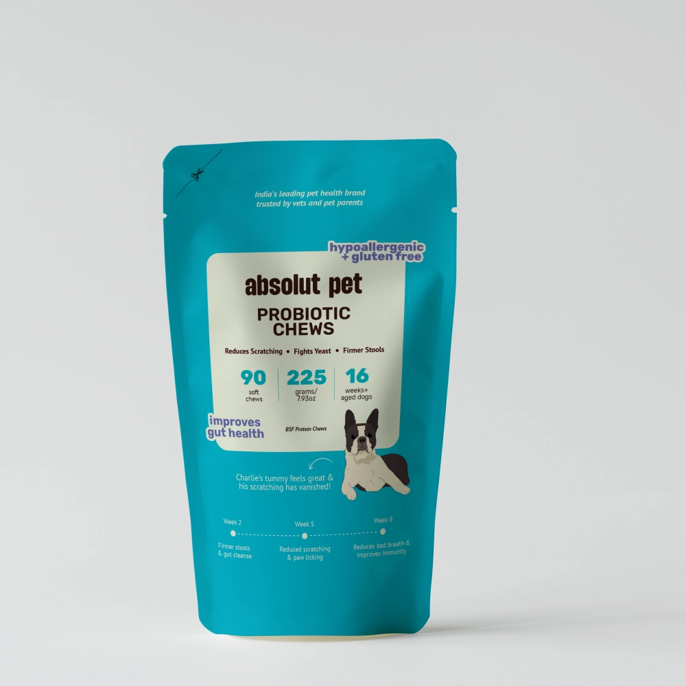 Absolut Pet Probiotics Hypoallergenic Gut Health Dog Supplement