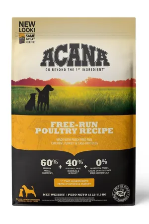 Acana Heritage Free-Run Poultry Dry Dog Food