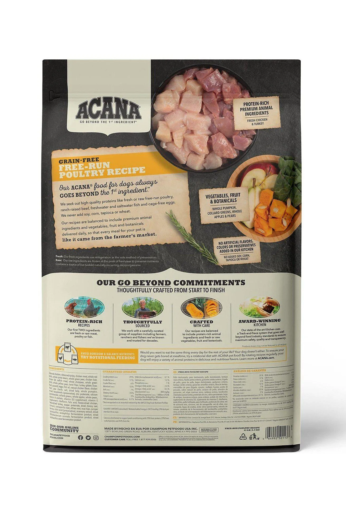 Acana Heritage Free-Run Poultry Dry Dog Food