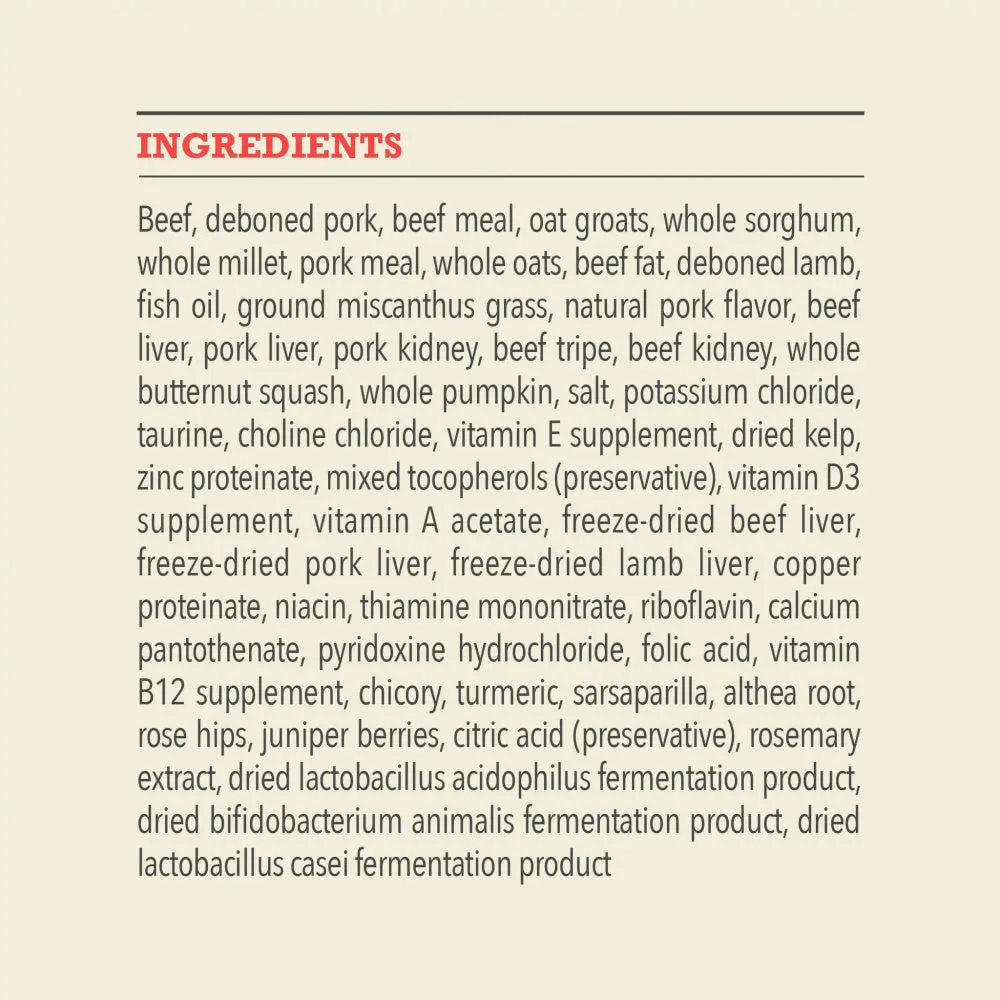 ACANA   Wholesome Grains Red Meat Recipe Dry Dog Food