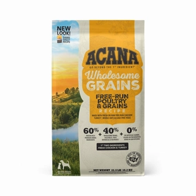 ACANA   Wholesome Grains Free-Run Poultry Recipe Dry Dog Food