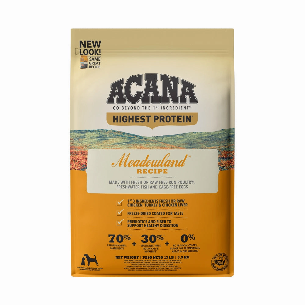 ACANA Regionals Meadowland Formula Grain Free Dry Dog Food