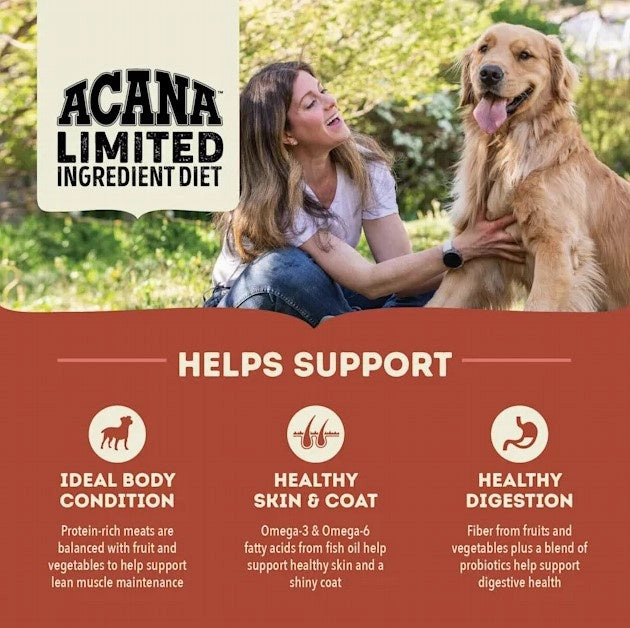 ACANA Singles Beef & Pumpkin Recipe Grain Free Dry Dog Food