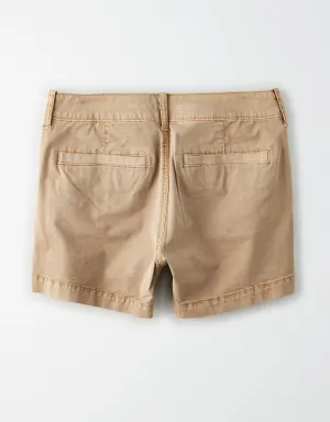 AE Khaki Midi Short