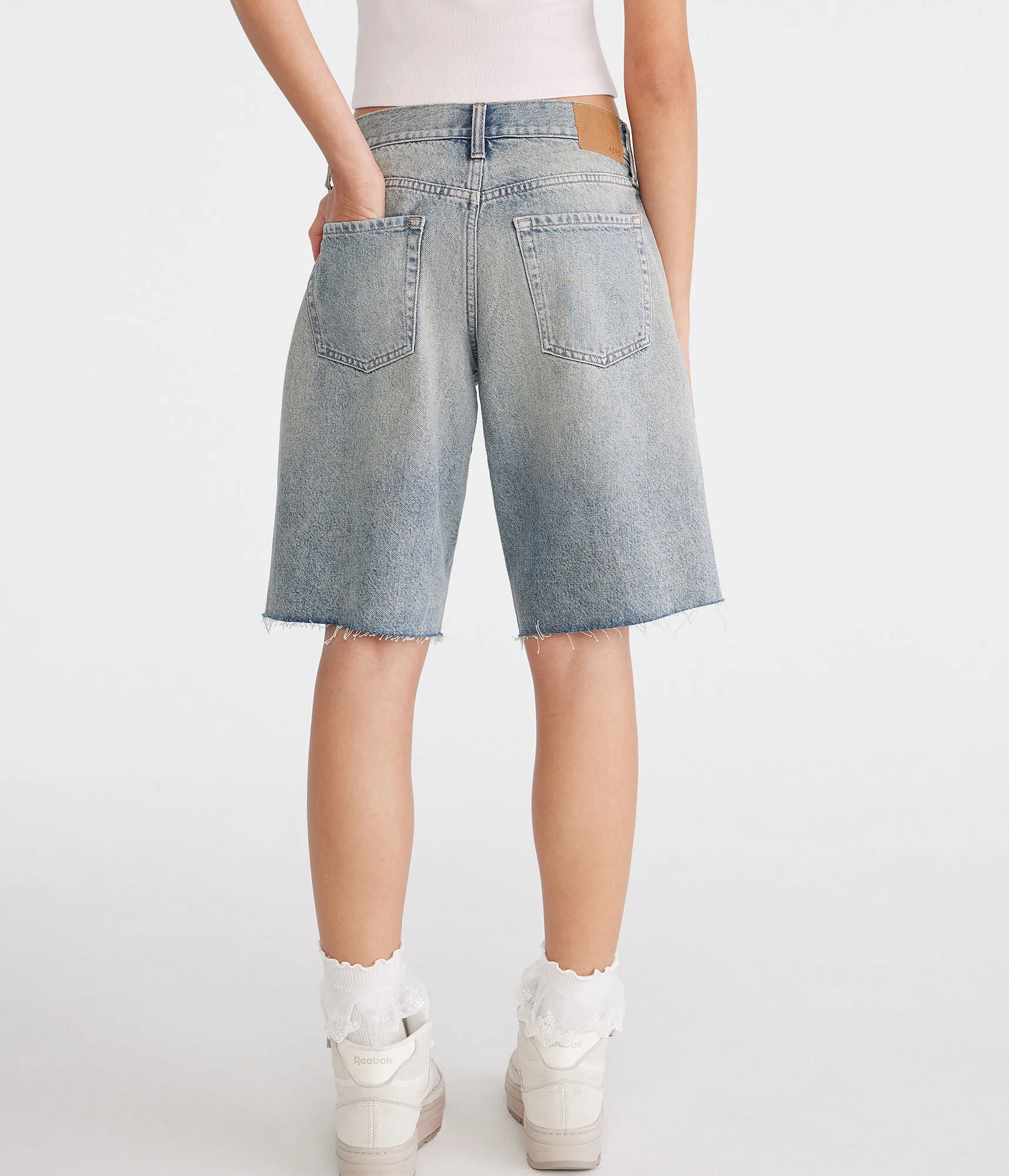 Aeropostale Mid-Rise Bermuda Short