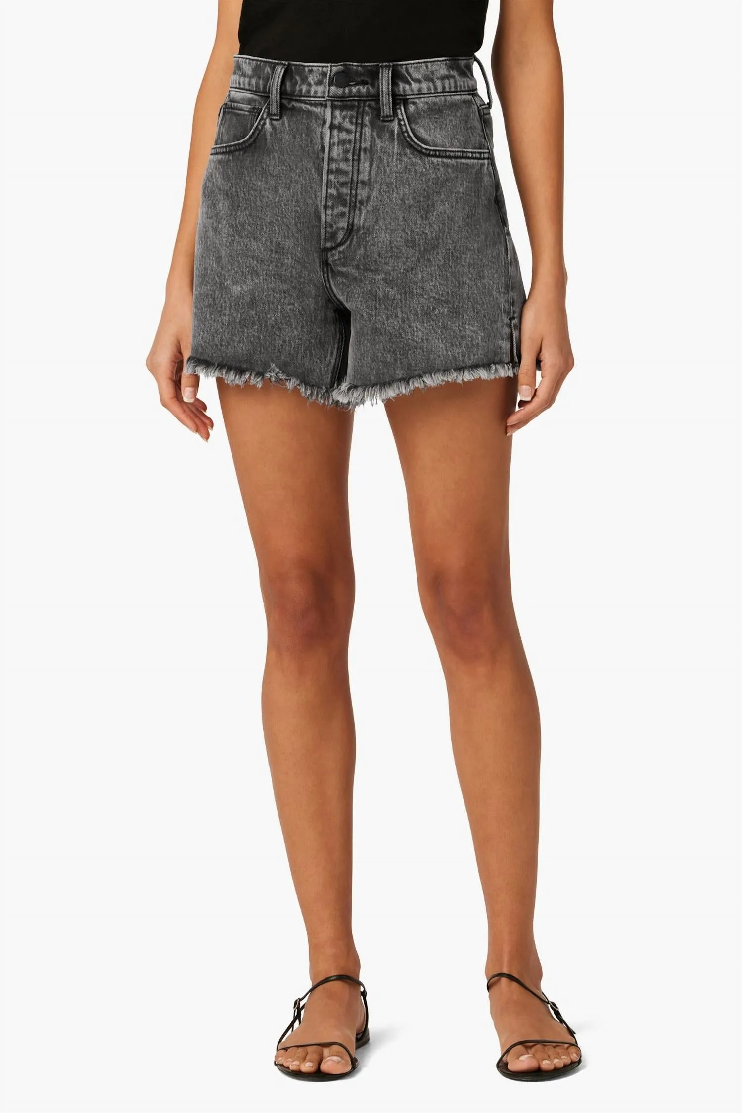 Alex High Rise Short In Black
