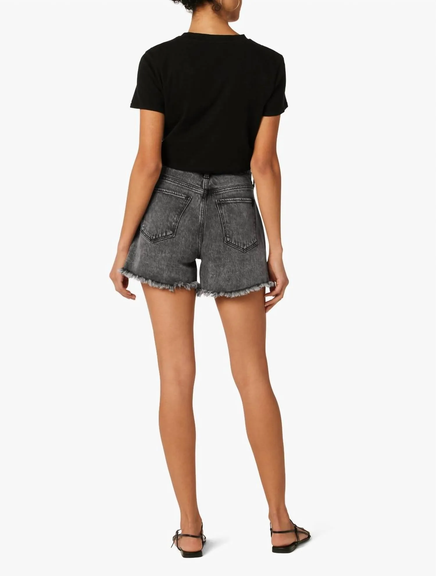 Alex High Rise Short In Black