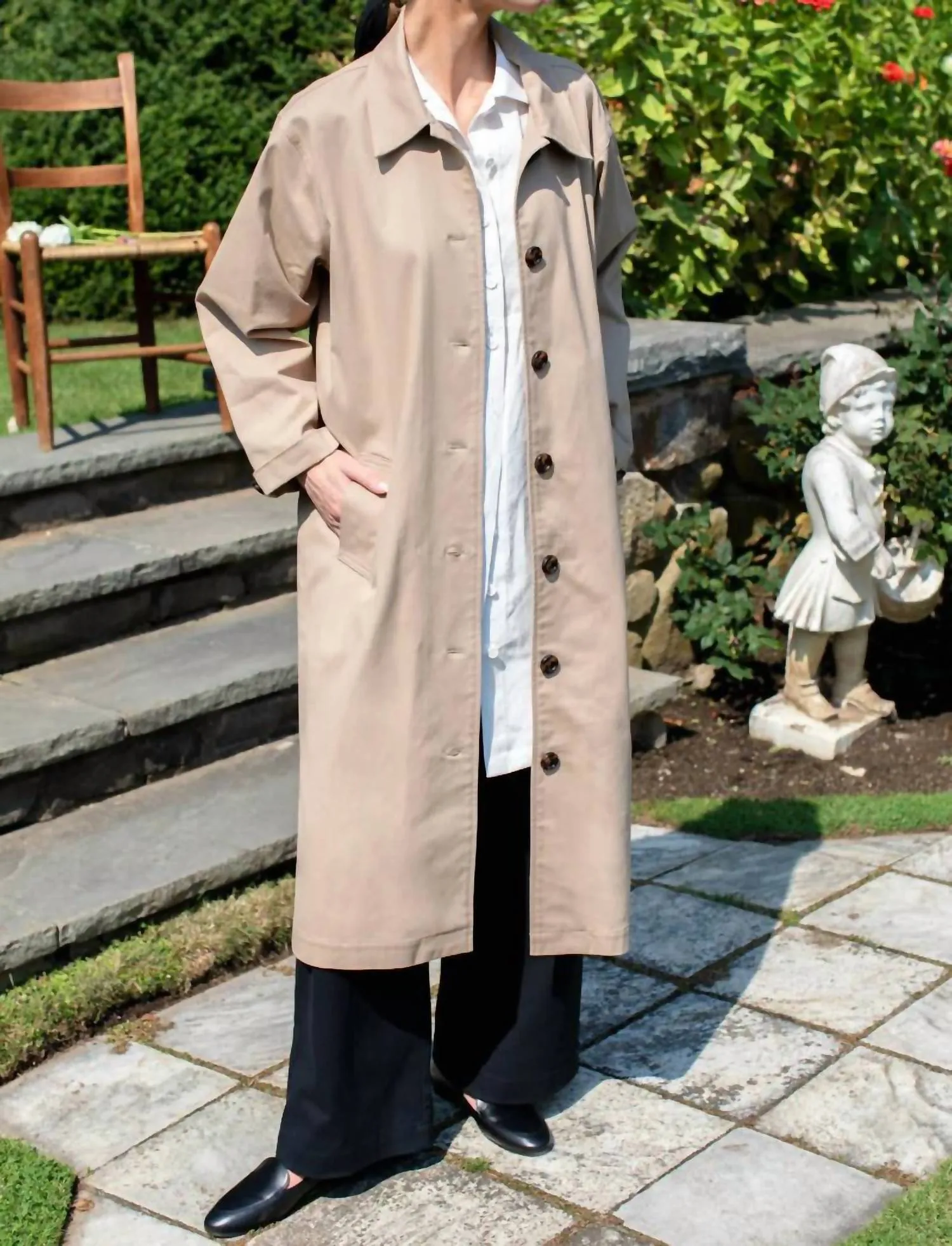 Atelier Layering Coat In Nomad