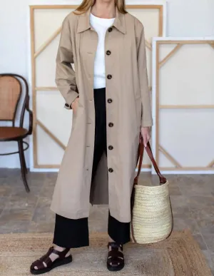 Atelier Layering Coat In Nomad
