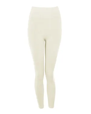 AWAKEN Ribbed Leggings | Cream