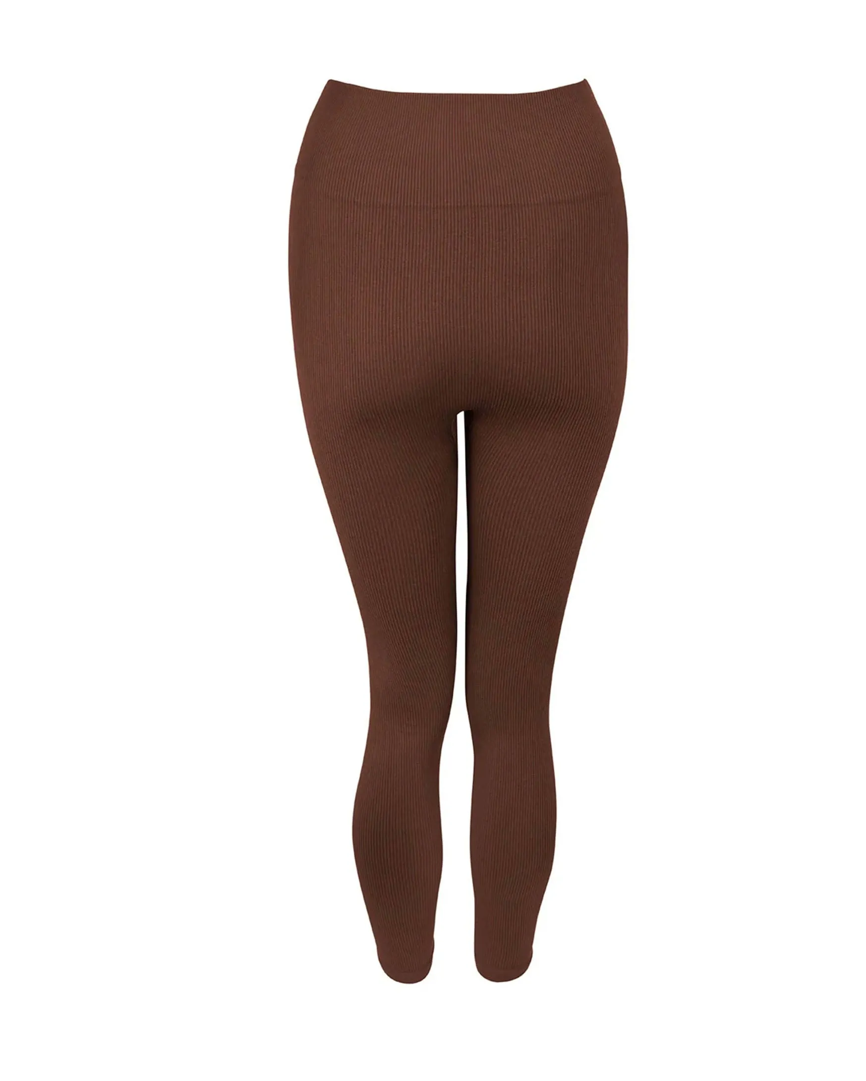 AWAKEN Ribbed Leggings | Maroon