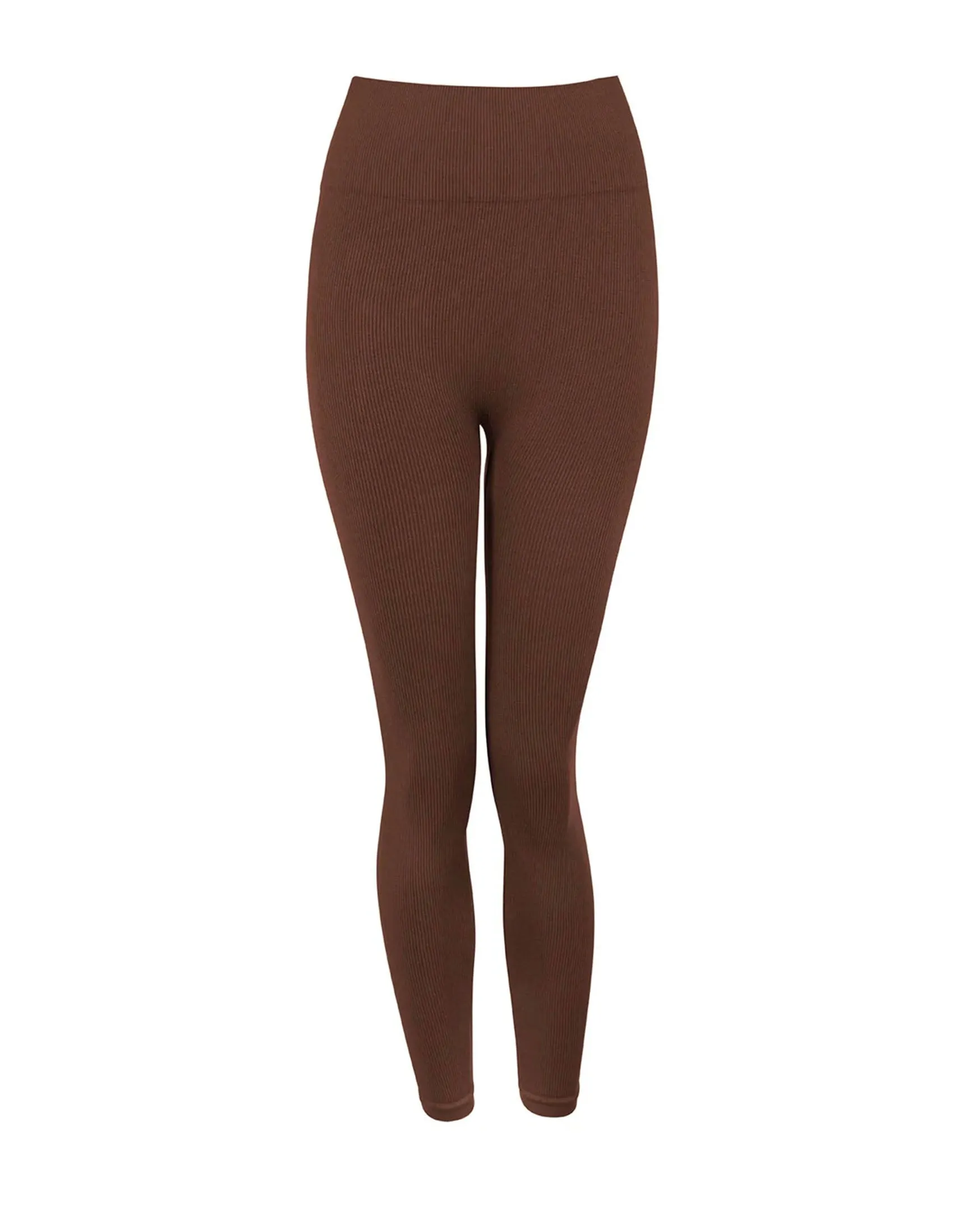 AWAKEN Ribbed Leggings | Maroon