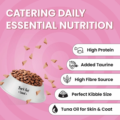Bark Out Loud Essentials Real Fish Kitten Dry Food