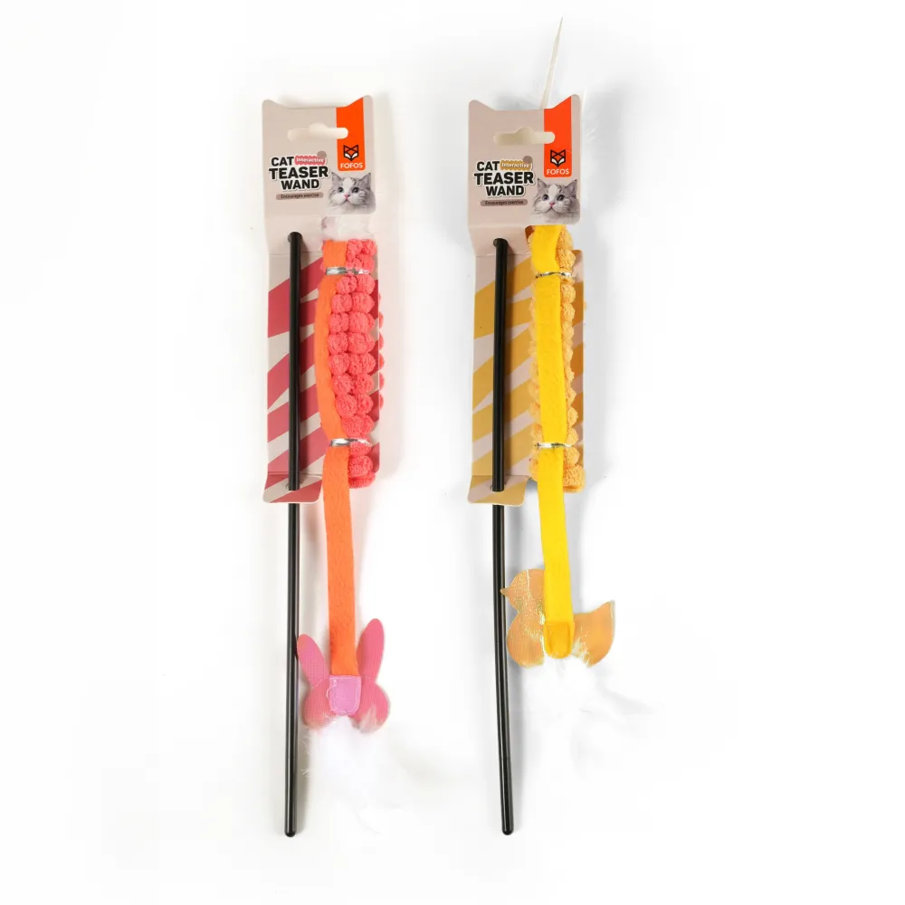 Barkbutler x Fofos Interactive Wand Teaser Toy for Cats