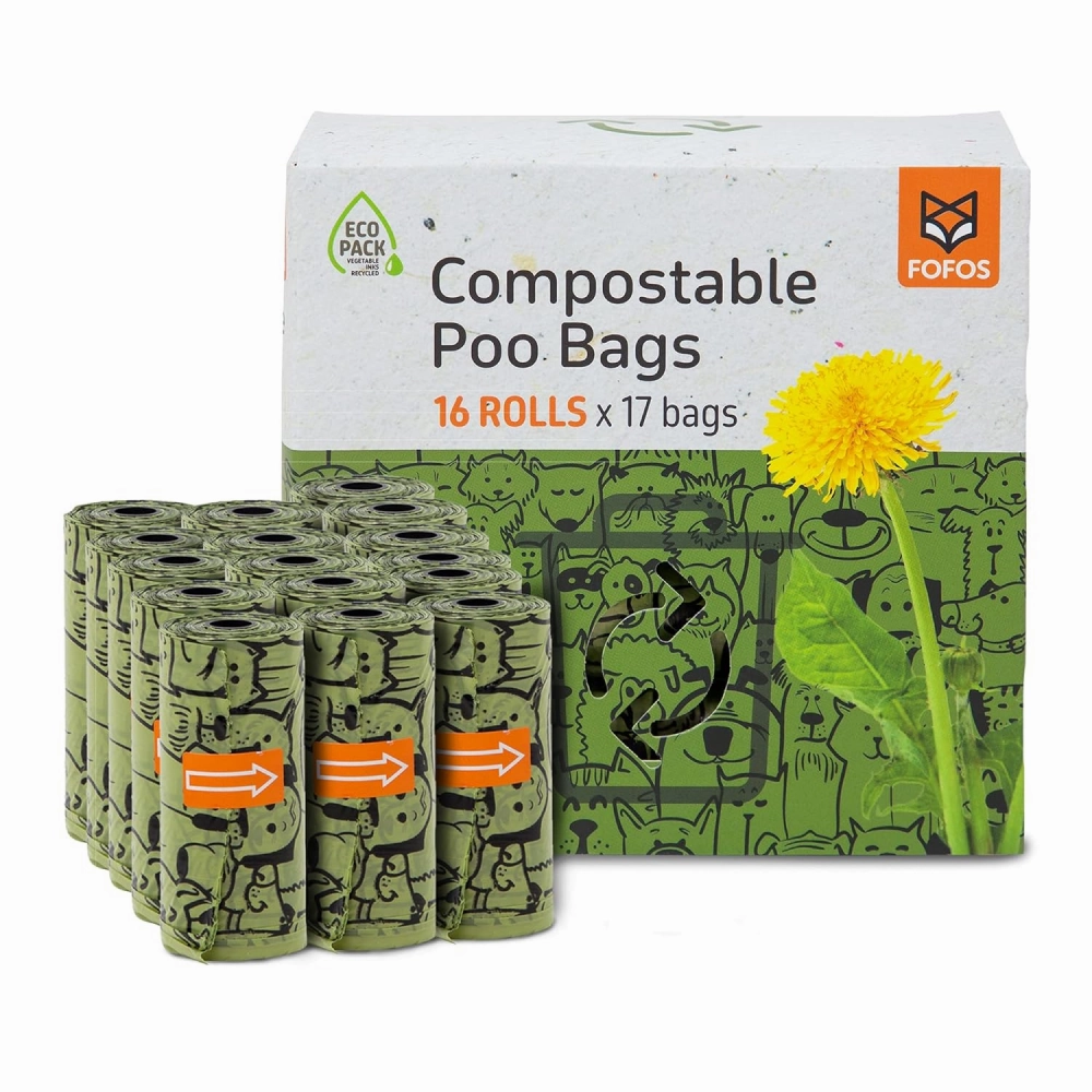 Barkbutler x Fofos Poop Bag Refills for Dogs and Cats