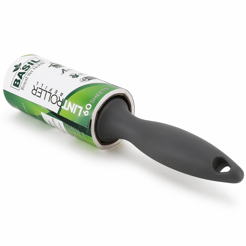 Basil Lint Roller for Dogs and Cats (Black)