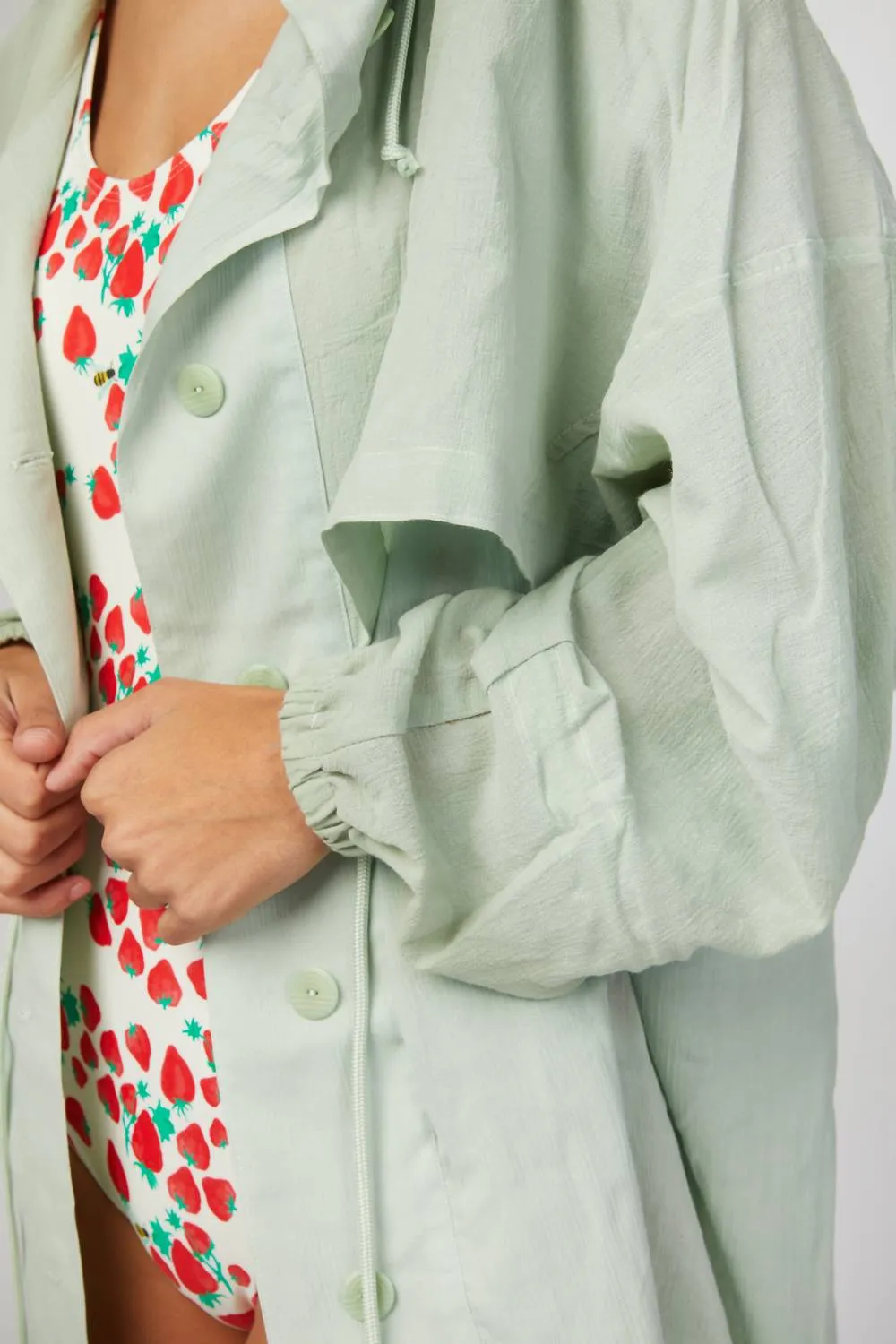Beach Trench In Seafoam