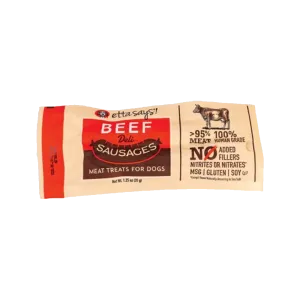 Beef Deli Sausages Dog Treats