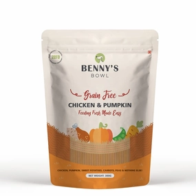 Bennys Bowl Chicken and Pumpkin Dog Fresh and Wet Food