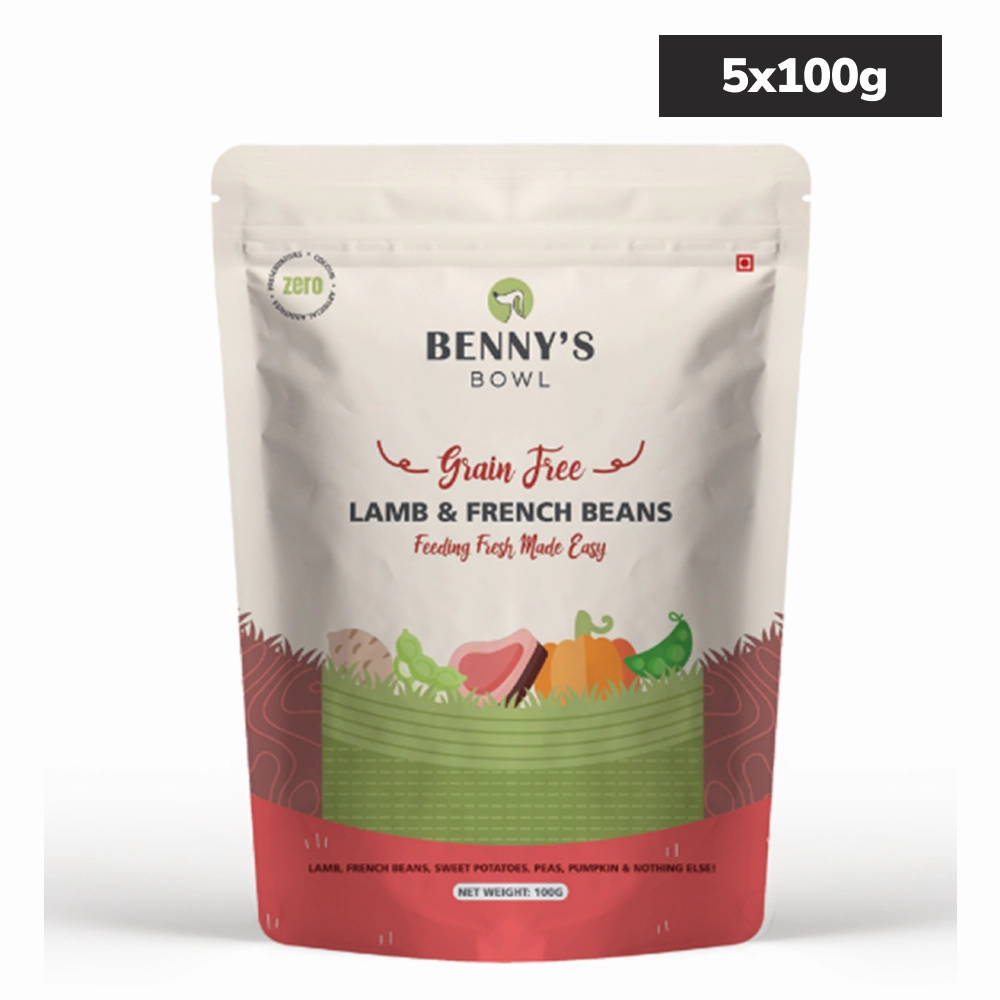 Bennys Bowl Lamb and French Beans Dog Fresh and Wet Food