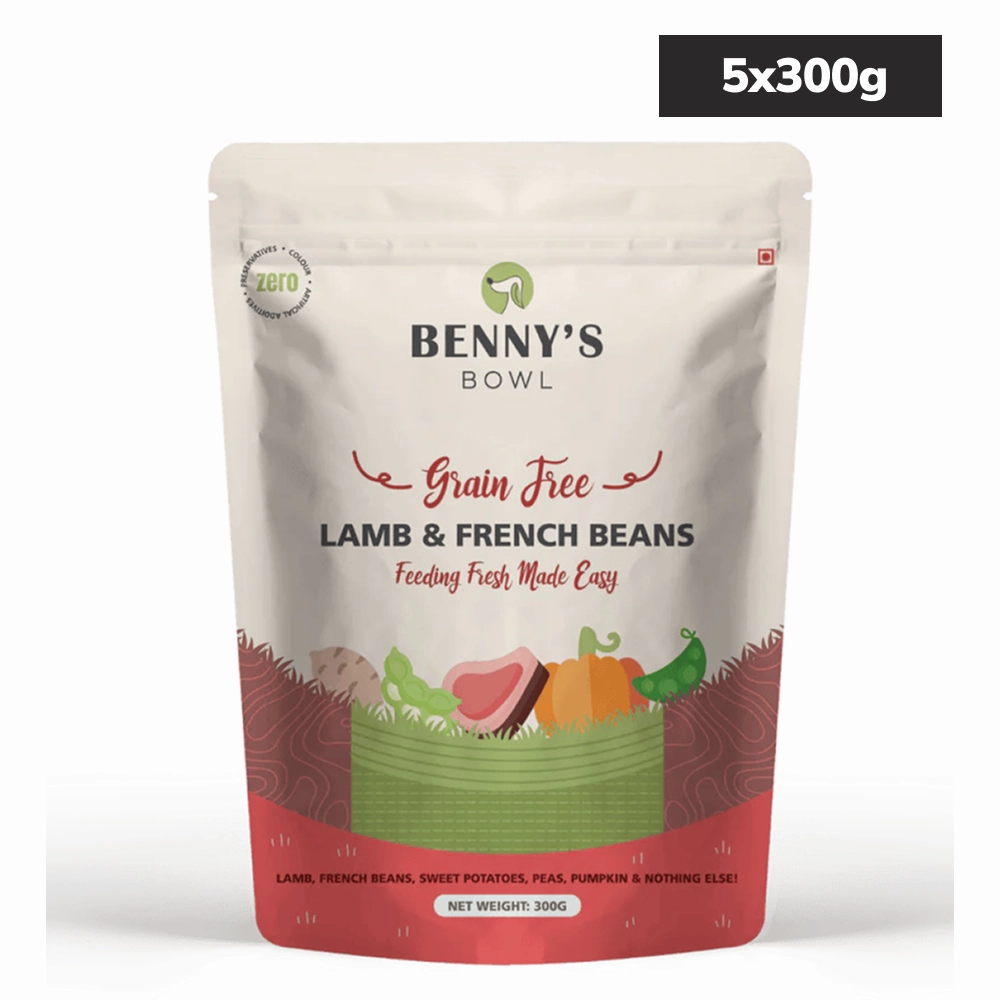 Bennys Bowl Lamb and French Beans Dog Fresh and Wet Food