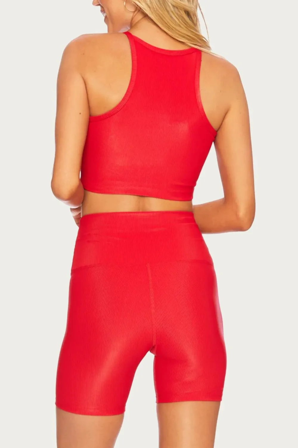 Bike Short In Red