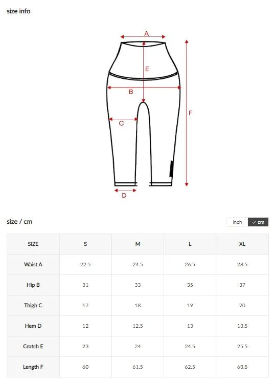 Black Label 300N 6.5" Leggings