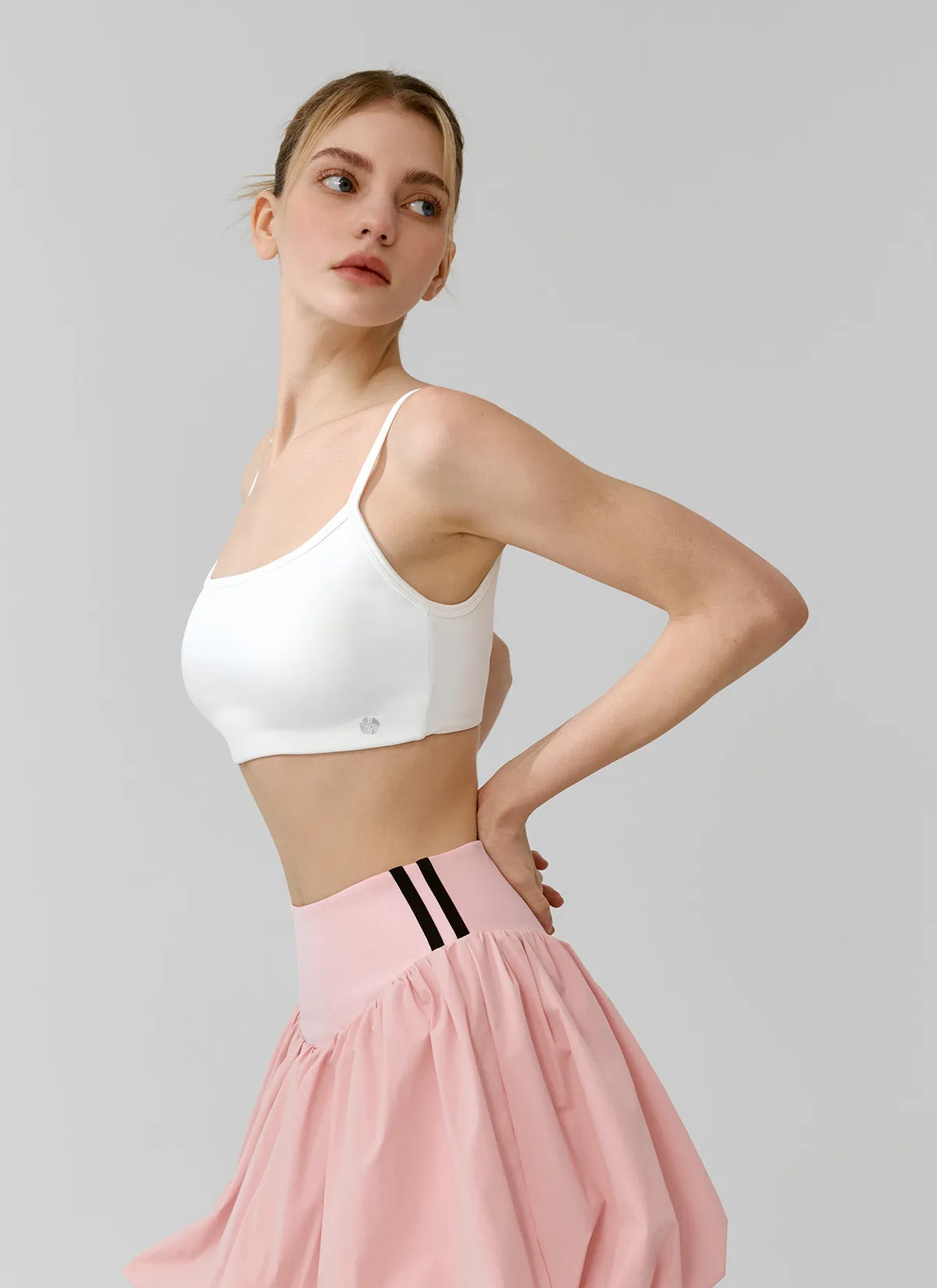 Black Label Power Rise Back Twist Bra Top