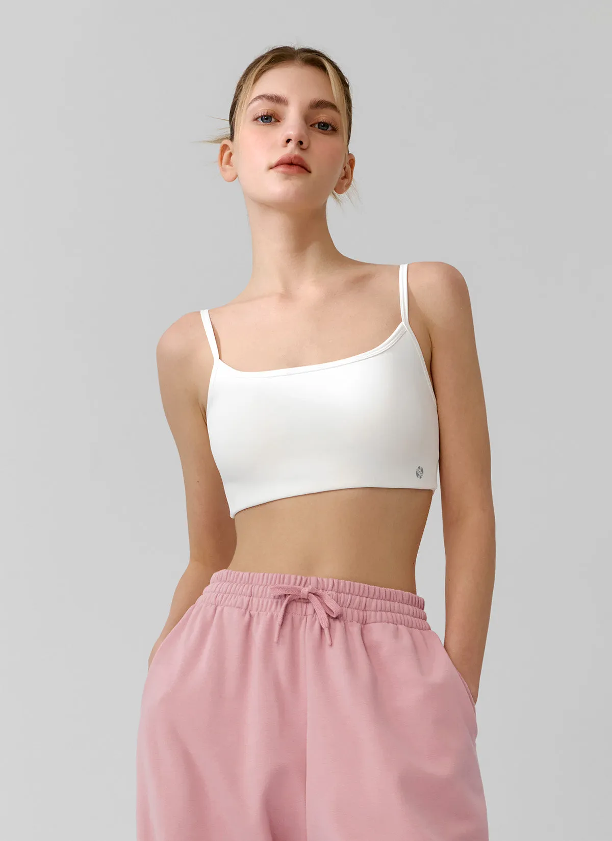 Black Label Power Rise Back Twist Bra Top