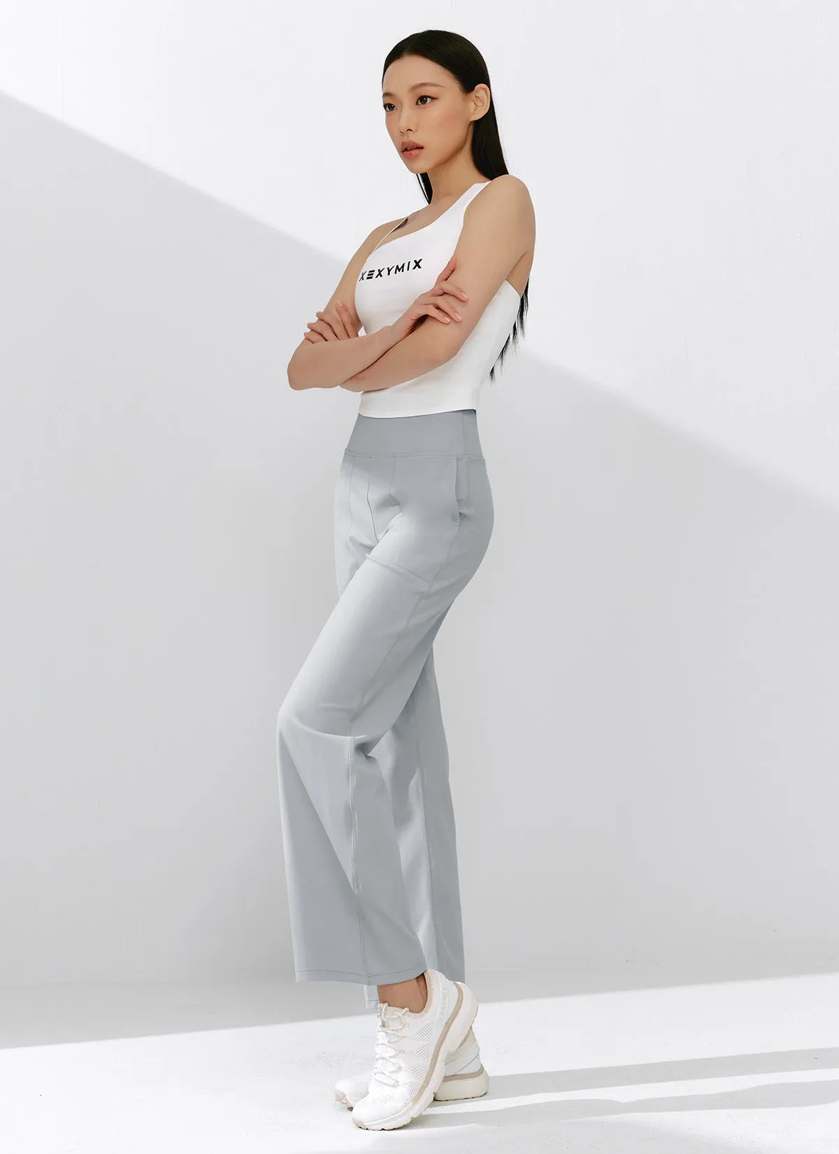 Black Label Power Rise Pocket Wide Leggings
