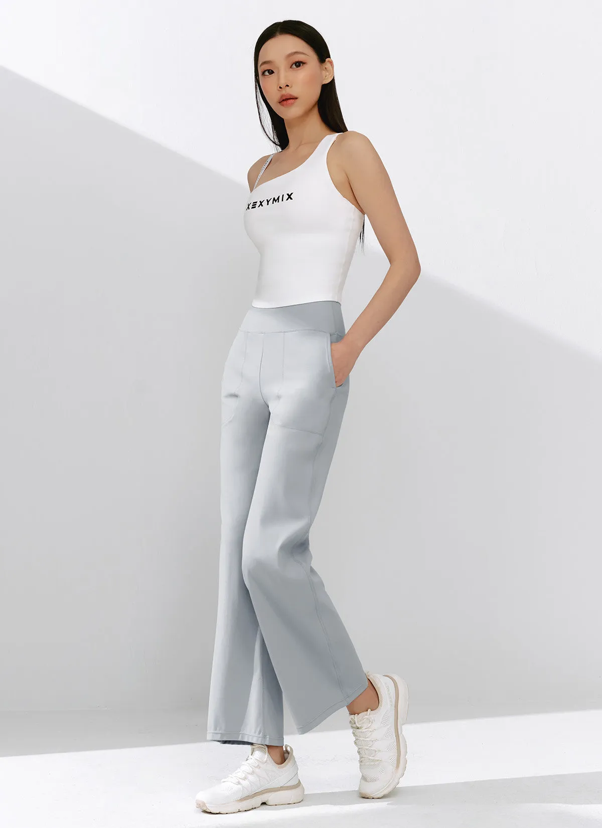 Black Label Power Rise Pocket Wide Leggings
