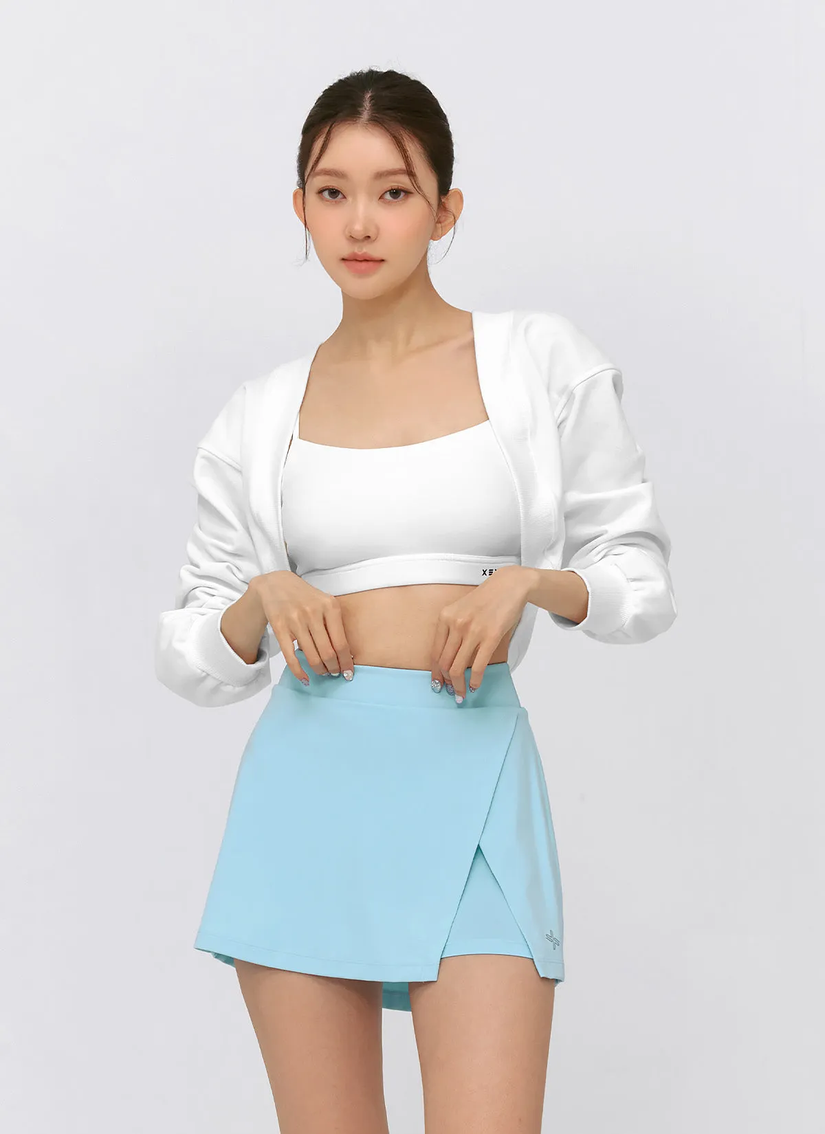Black Label Power Rise Slit 2in1 Skirts