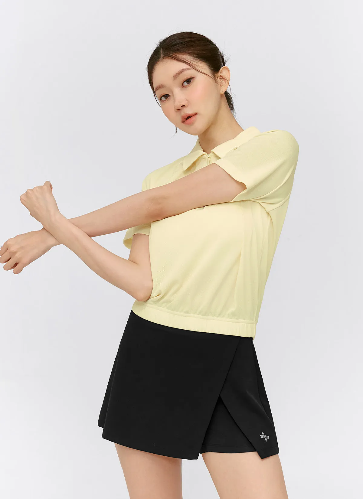 Black Label Power Rise Slit 2in1 Skirts
