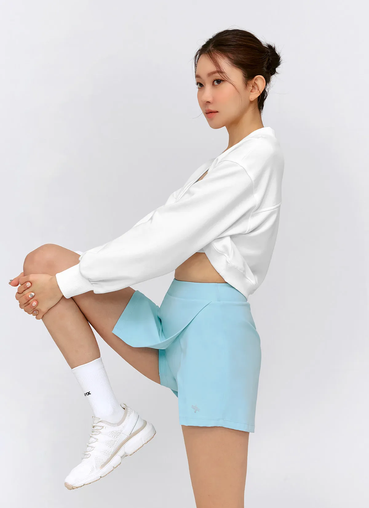 Black Label Power Rise Slit 2in1 Skirts