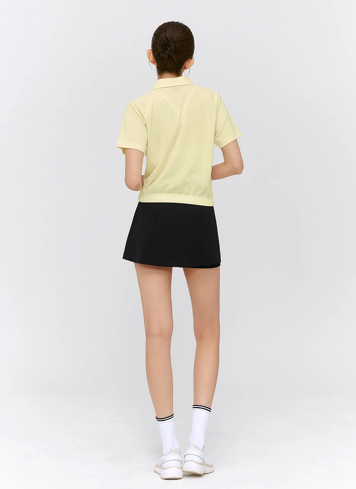 Black Label Power Rise Slit 2in1 Skirts