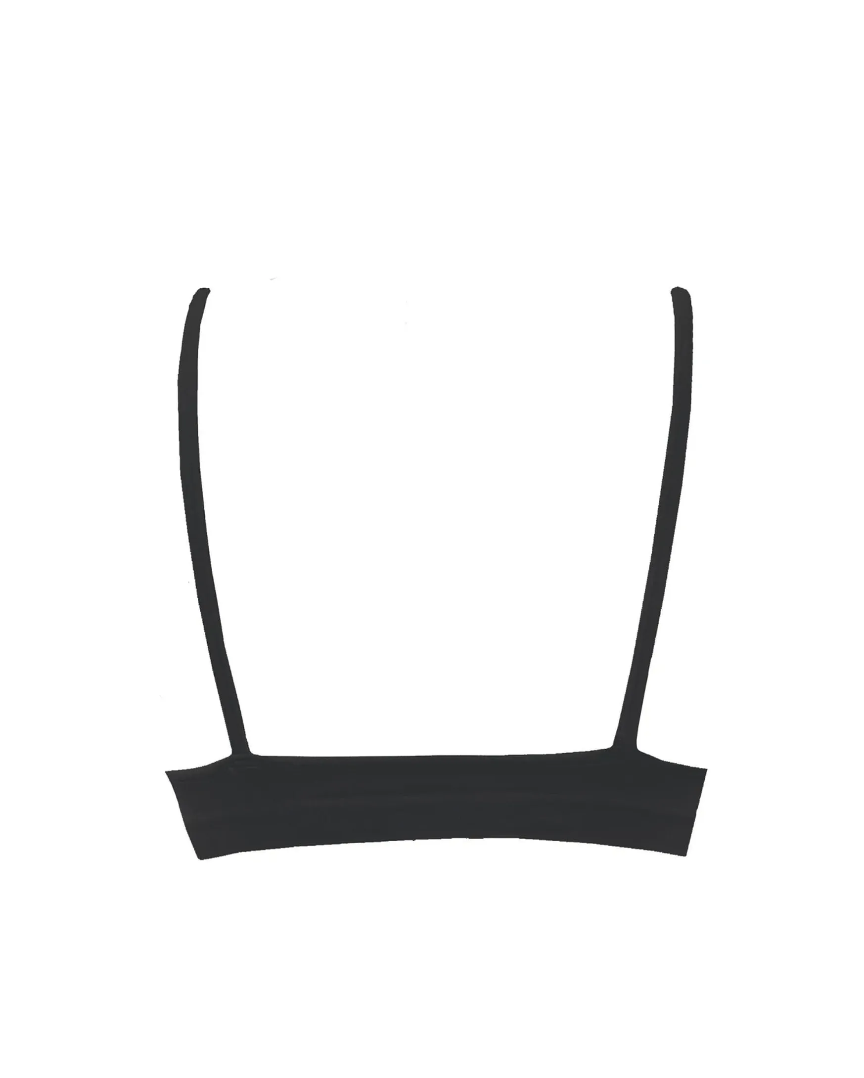BLISSFUL Bikini Bra Top | Black