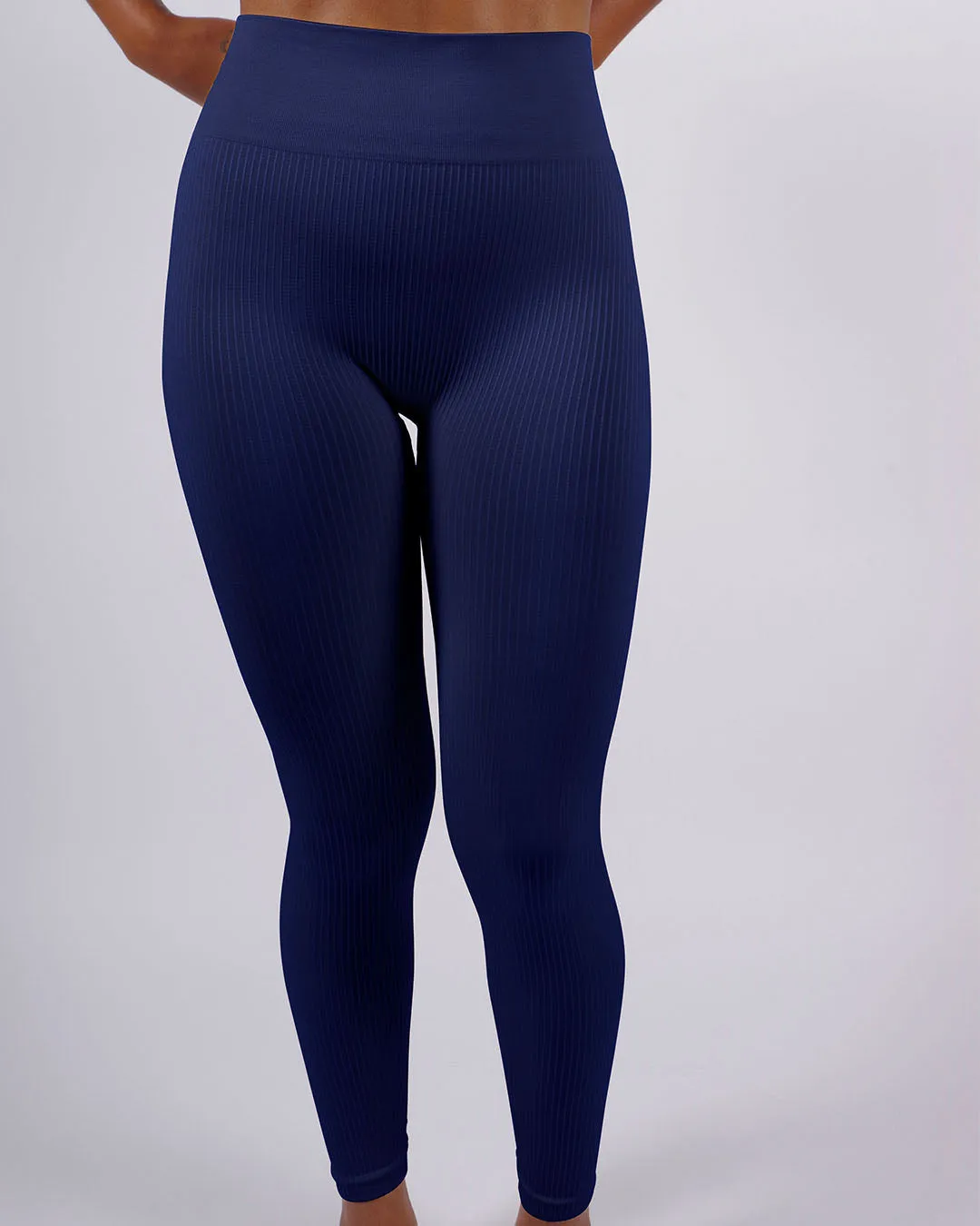 BLITHE Wide Ribbed Leggings | Eclipse