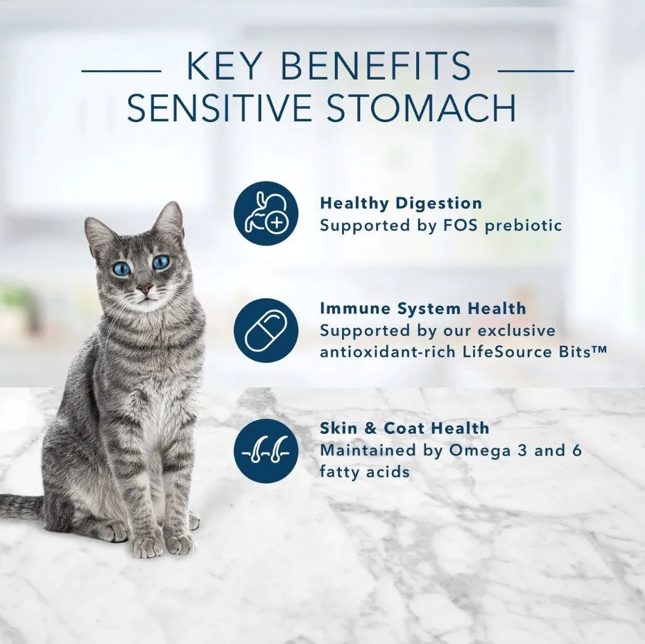 Blue Buffalo Sensitive Stomach Natural Chicken & Brown Rice Dry Cat Food