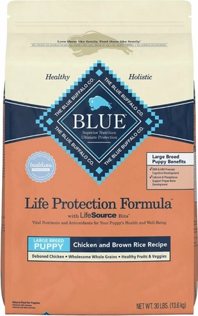 Blue Buffalo Life Protection Natural Chicken & Brown Rice Recipe Large Breed Puppy Dry Dog Food