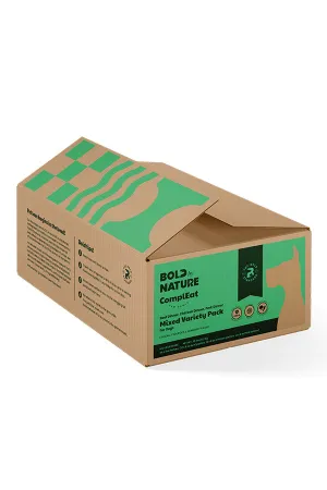 Bold By Nature ComplEat Variety Pack Raw Dog Food