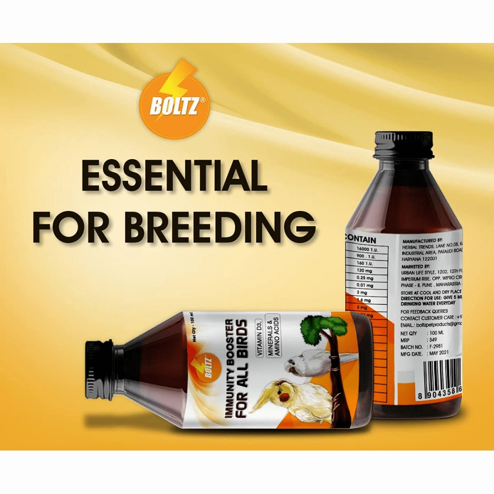 Boltz Immunity Booster for All Birds