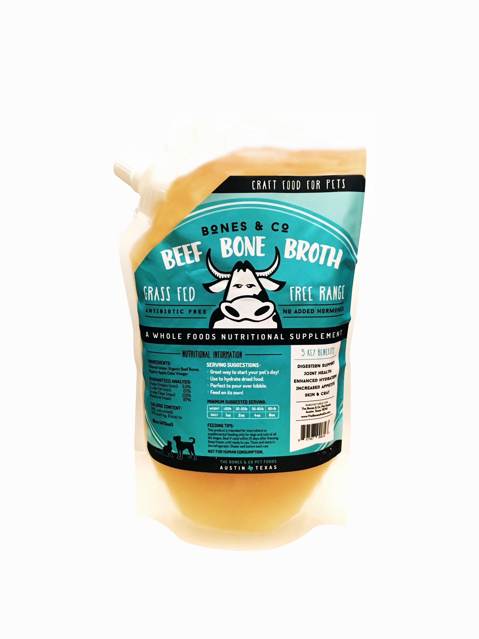 Bones & Co Beef Bone Broth 16 oz.
