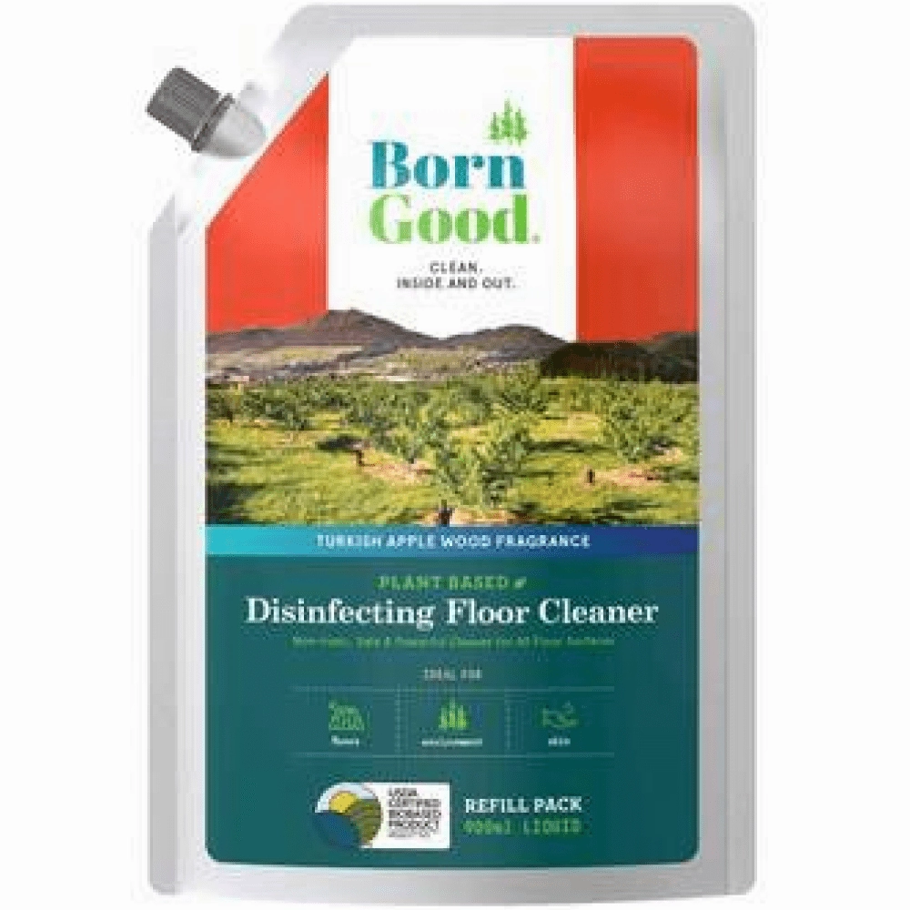 Born Good Turkish Apple Wood Fragrance Plant Based Disinfecting Floor Cleaner for Dogs and Cats